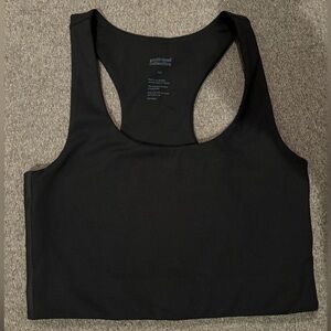 Girlfriend Collective Black Paloma Racerback XS